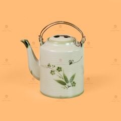 Ấm Tích Bát Tràng Vẽ Chuồn Trúc